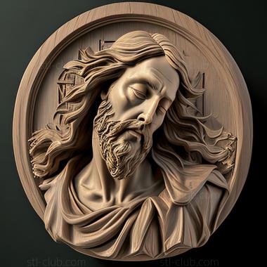 3D model st jesus (STL)